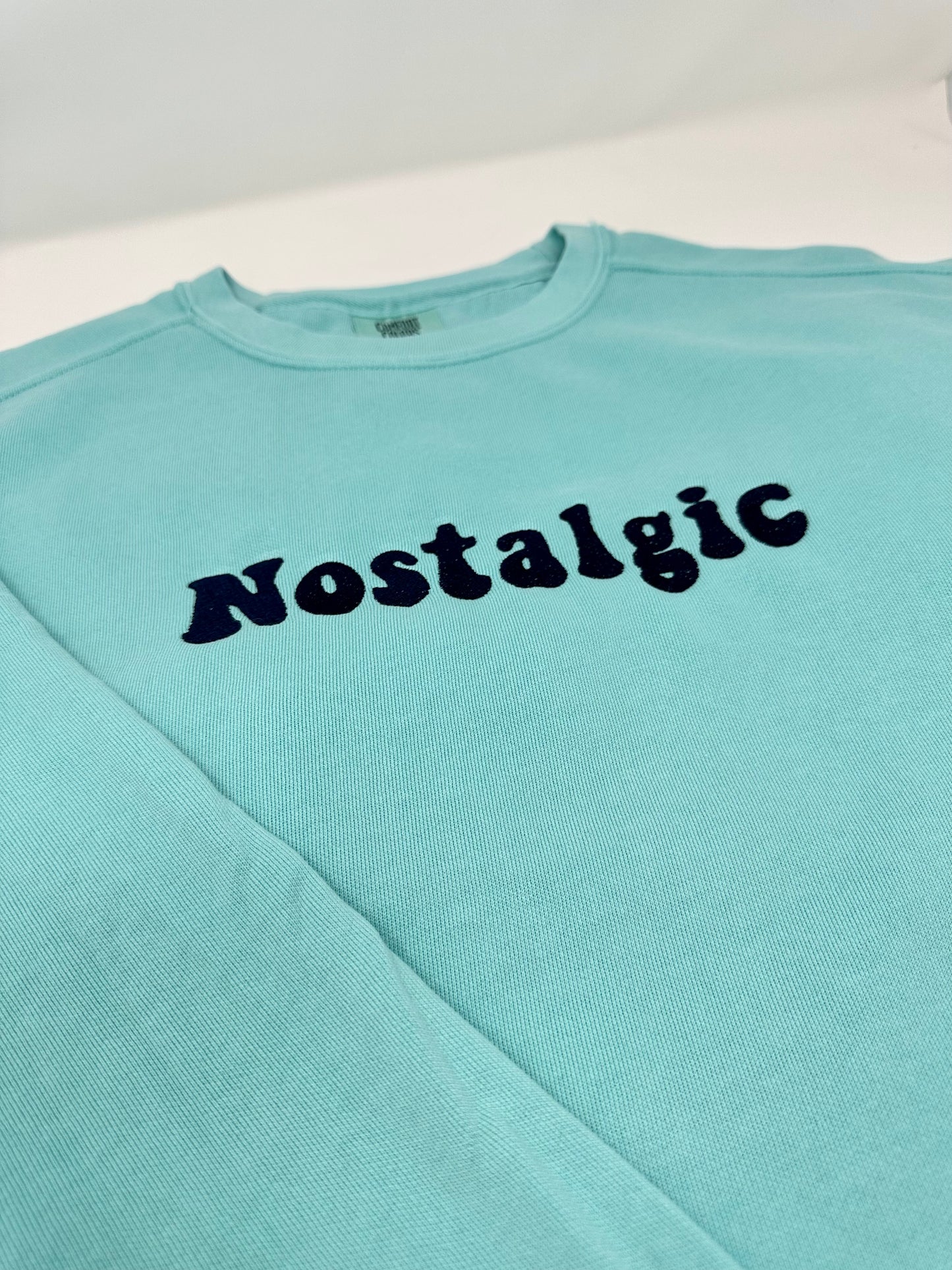 Nostalgic Embroidered Sweatshirt