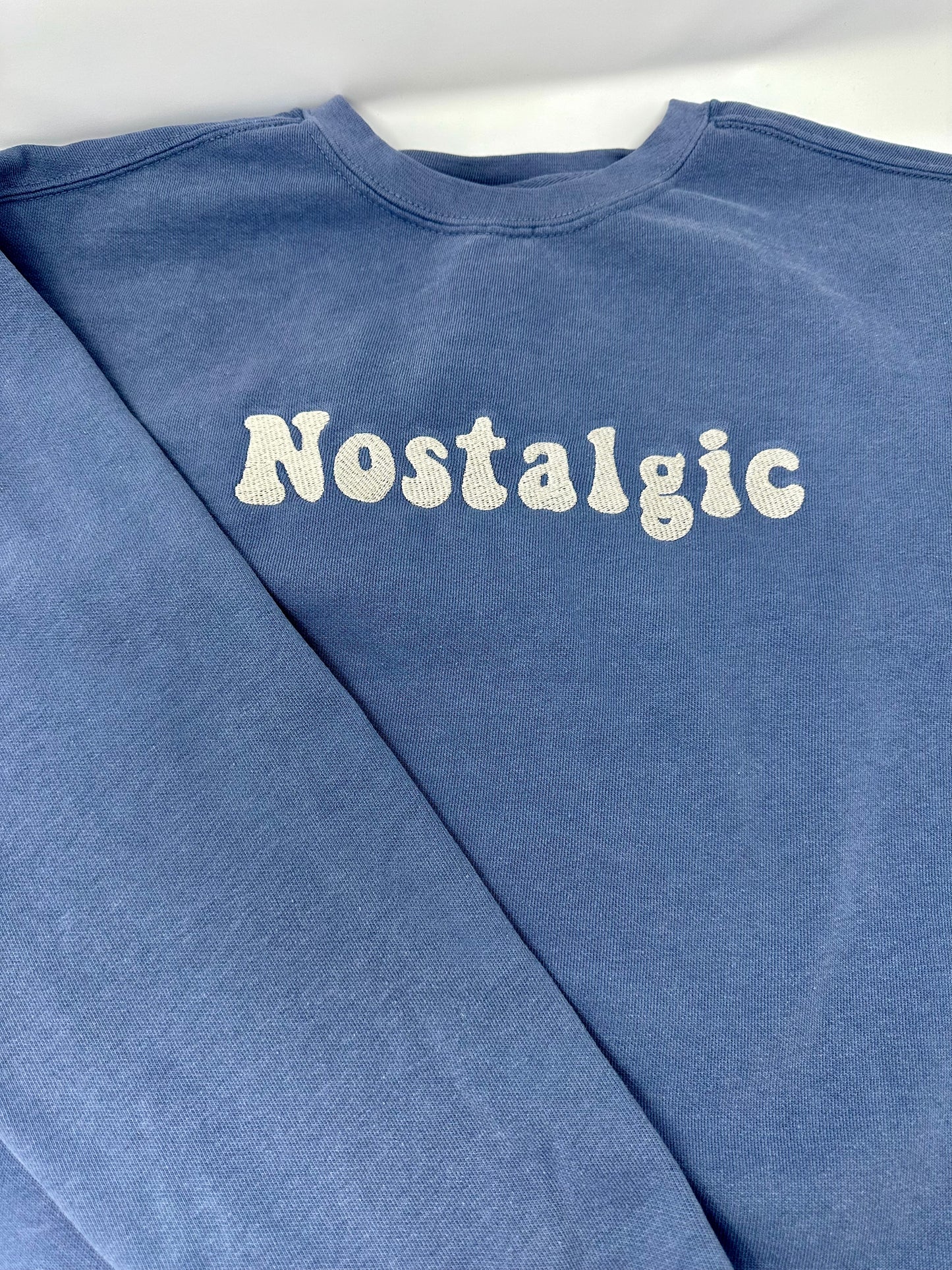 Nostalgic Embroidered Sweatshirt