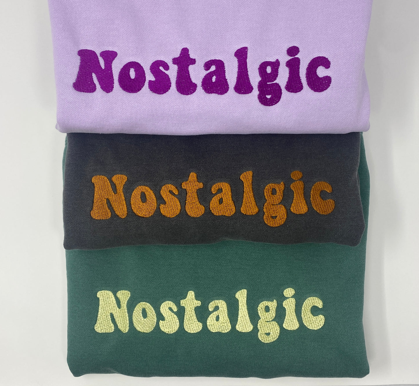 Nostalgic Embroidered Sweatshirt