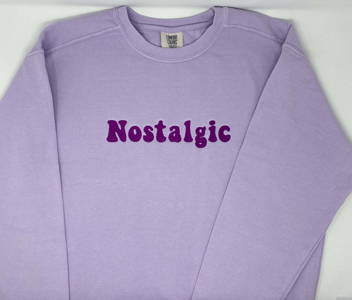 Nostalgic Embroidered Sweatshirt